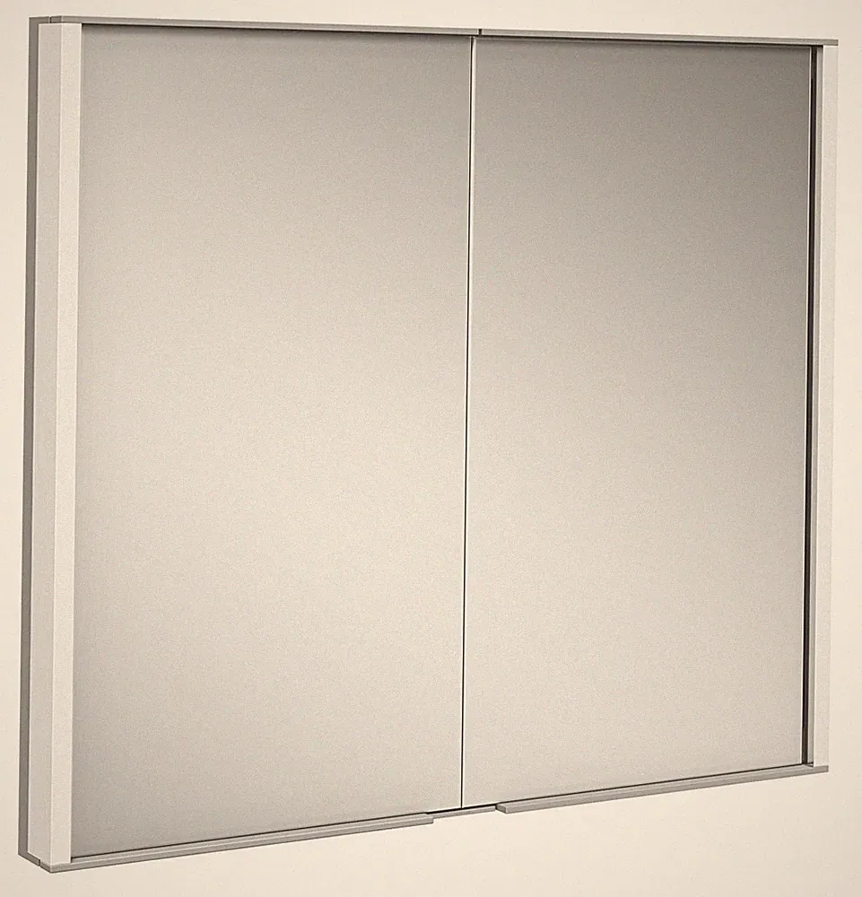 Keuco Royal Match Einbau-Spiegelschrank 2 Türen mit Beleuchtung (2x LED) 800...