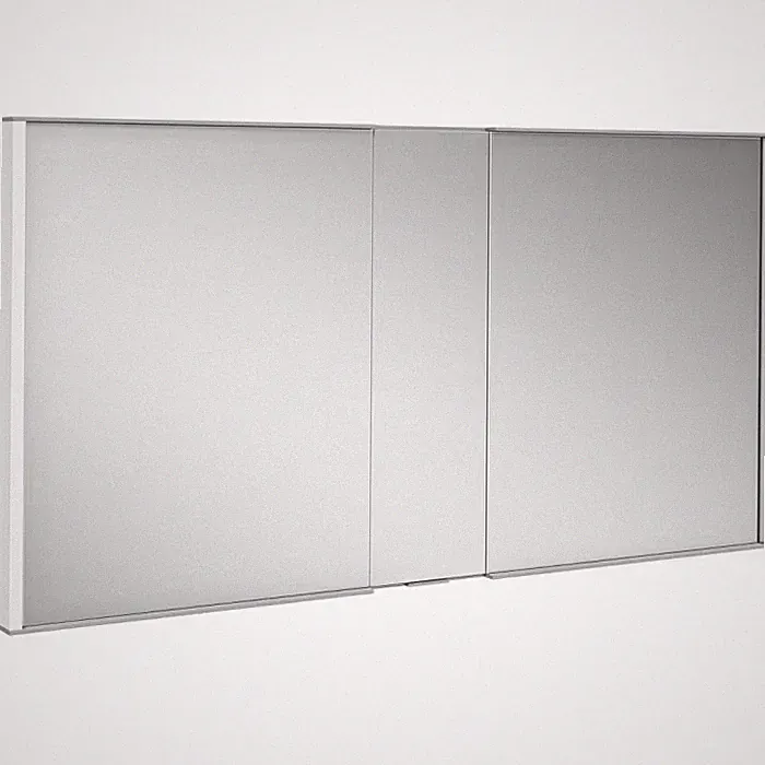 Keuco Royal Match Spiegelschrank Wandhalbeinbau mit LED-Beleuchtung 130 x 70 cm