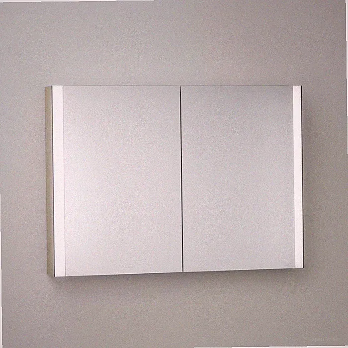 Keuco Royal Metis LED Aufputz-Spiegelschrank 100 x 71 cm, 2 Türen mit