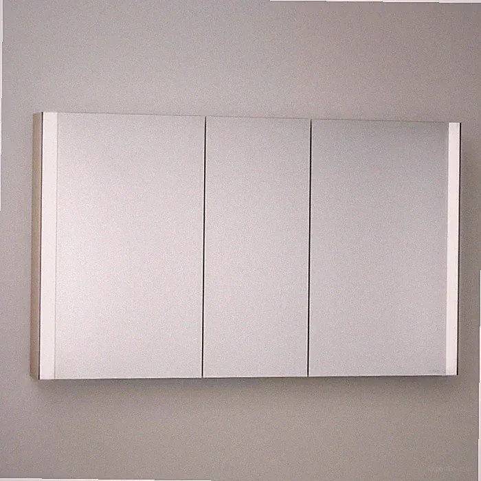 Keuco Royal Metis LED Aufputz-Spiegelschrank 120 x 71 cm, 3 Türen mit