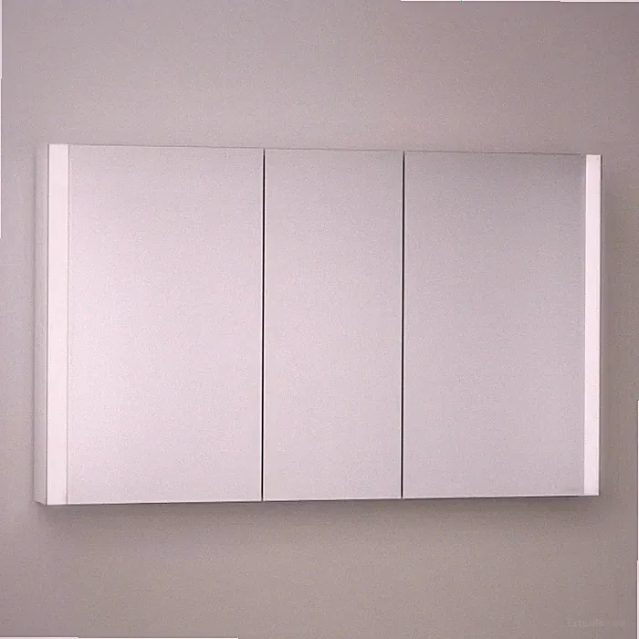 Keuco Royal Metis LED Aufputz-Spiegelschrank 120 x 71 cm mit 3 Türen