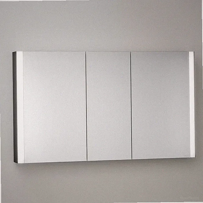 Keuco Royal Metis LED Aufputz-Spiegelschrank 120 x 71 cm mit 3 Türen, schweizer