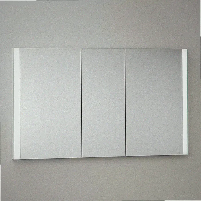 Keuco Royal Metis LED Unterputz-Spiegelschrank 120 x 71 cm, 3 Türen mit