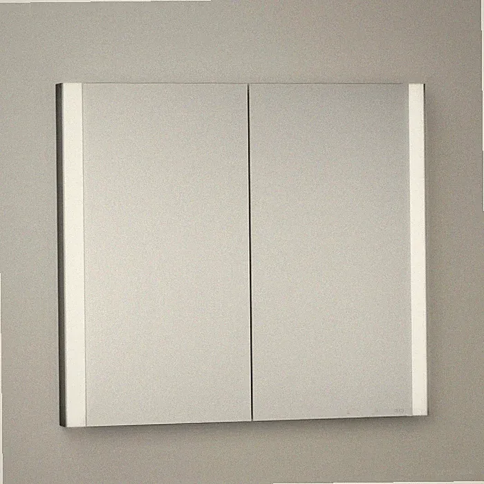 Keuco Royal Metis LED Unterputz-Spiegelschrank 80 x 71 cm, 2 Türen mit