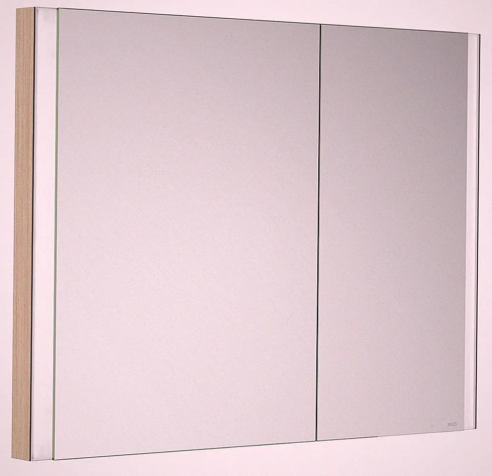 KEUCO SOMARIS Spiegelschrank Wandeinbau 2-türig, asymetrisch, 1000mm