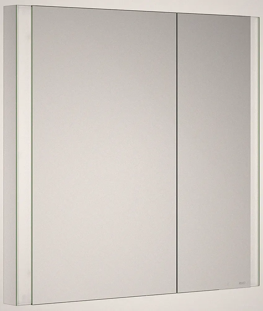 KEUCO SOMARIS Spiegelschrank Wandeinbau 2-türig, asymetrisch, 800mm