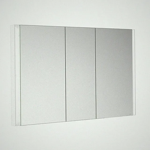 KEUCO SOMARIS Spiegelschrank Wandeinbau 3-türig, mit Spiegelheizung, 1200mm