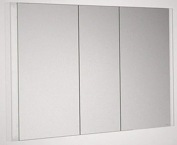 KEUCO SOMARIS Spiegelschrank Wandeinbau 3-türig, mit Spiegelheizung, 1200mm