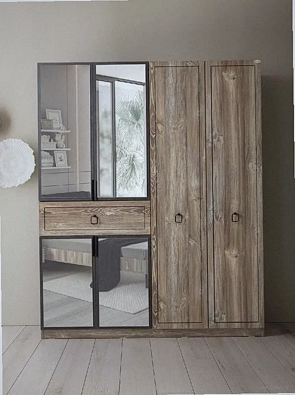 Kleidung Spiegelschrank Bad
