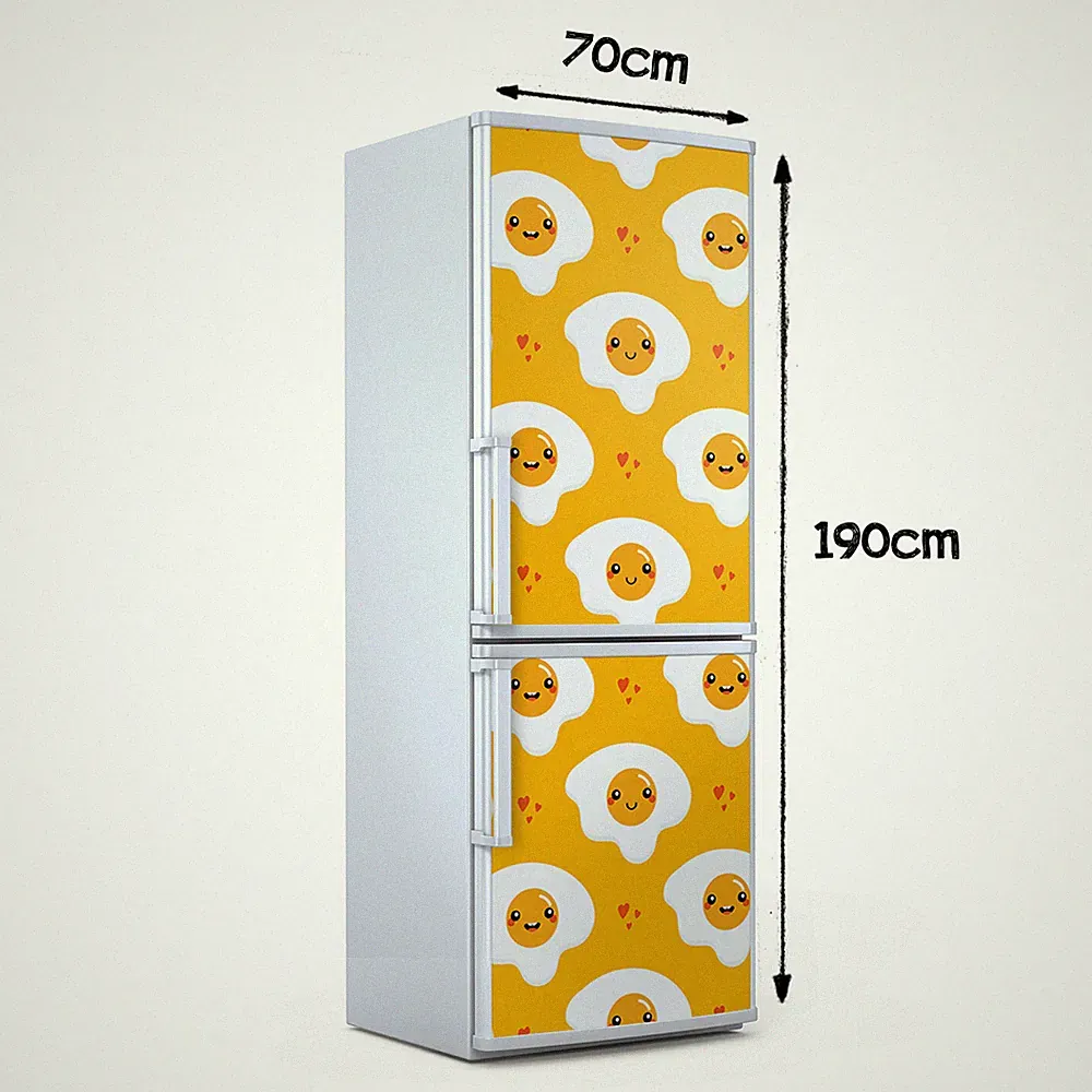 Kühlschrankmagnete Magnet Kühlschrank Folie Cartoon-Stil Spiegeleier