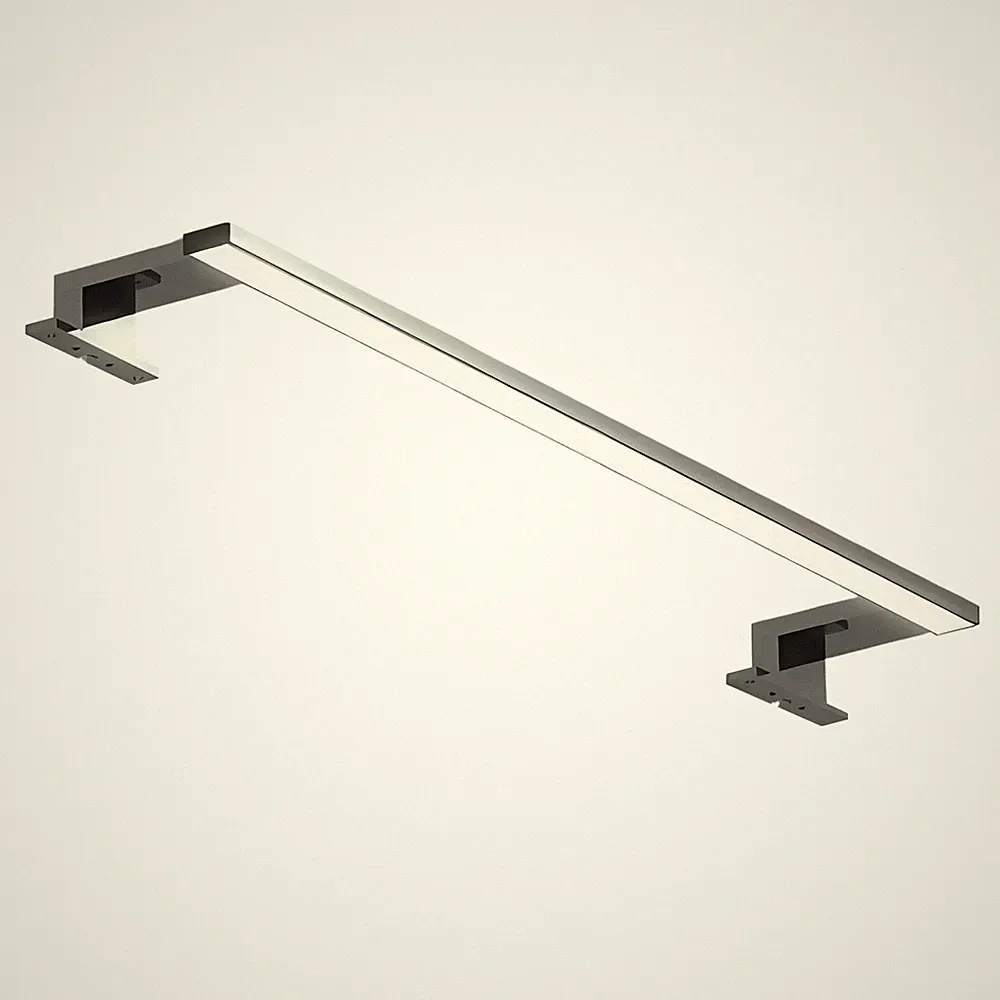 LED 603mm Bad Spiegel-Leuchte Bad-/Schrank-Lampe Aufbau-Leuchte verchromt IP44