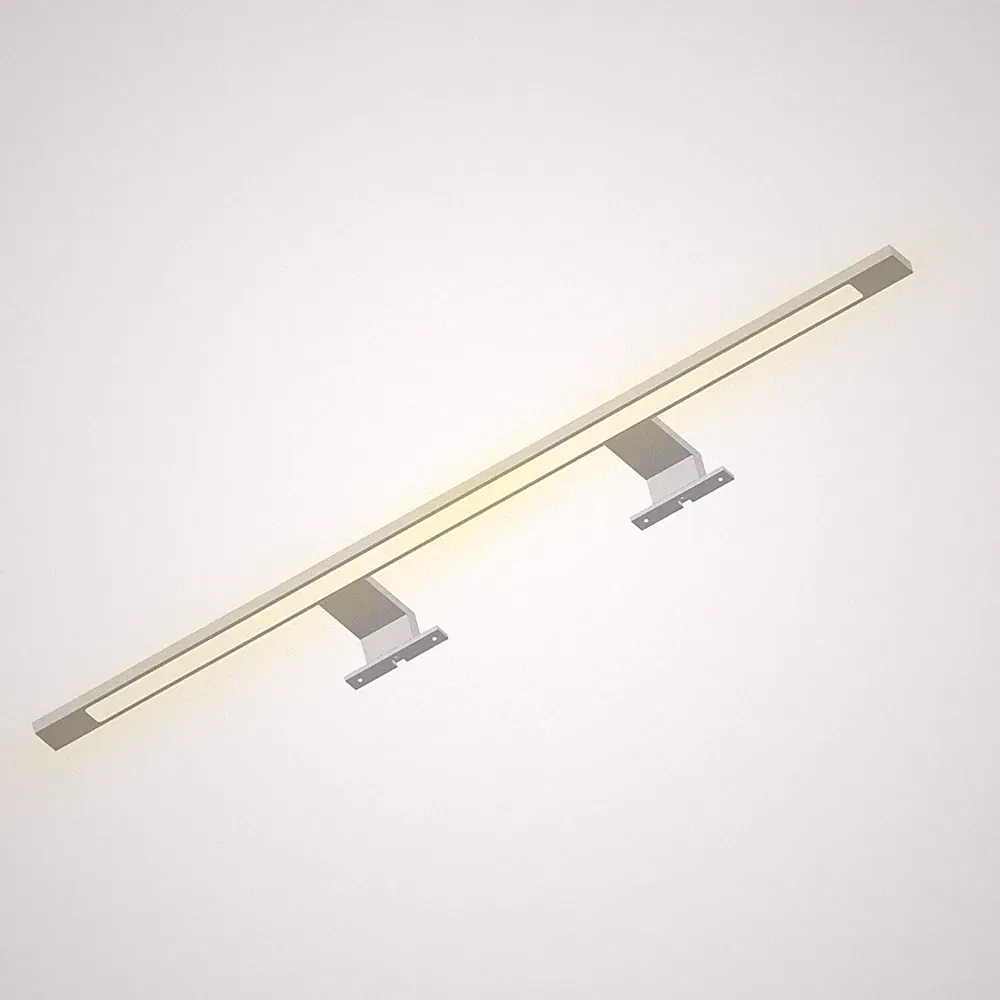 LED 740mm Bad Spiegel-Leuchte Bad-/Schrank-Lampe Aufbau-Leuchte alu eloxiert WW