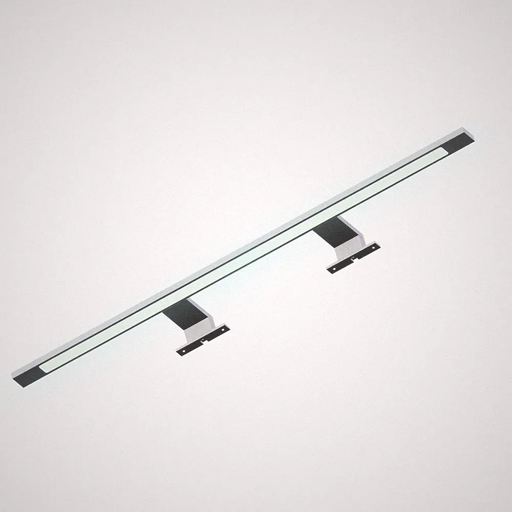 LED 740mm Bad Spiegel-Leuchte Bad-/Schrank-Lampe Aufbau-Leuchte verchromt NW