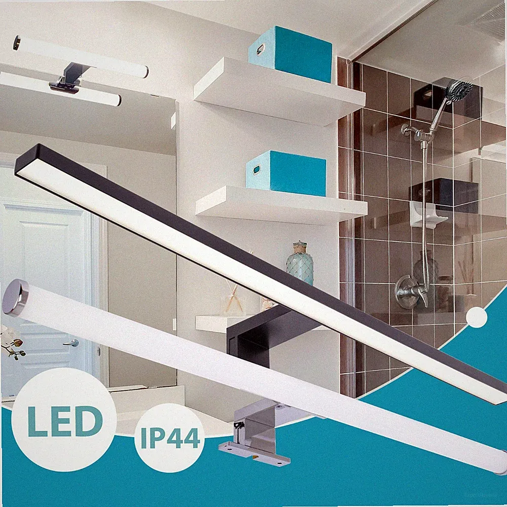 LED Bad Spiegelleuchte Badlampe 230V Schrankleuchte Tube Spiegelschrank Leuchte