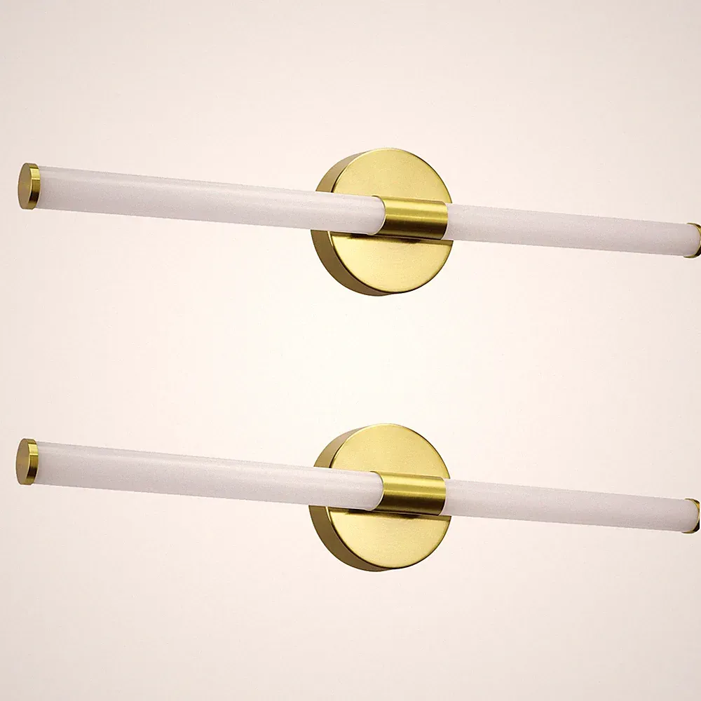 LED Bad Spiegelleuchte Badlampe 60cm Schrankleuchte Tube Spiegelschrank Leuchte