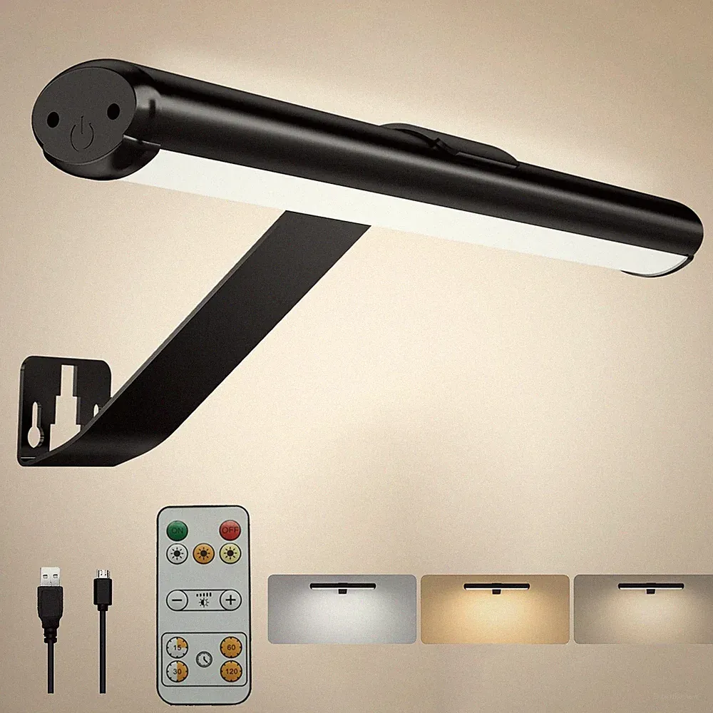 LED Bad Spiegelleuchte Badlampe Akku Schrankleuchte Spiegelschrank Leuchte