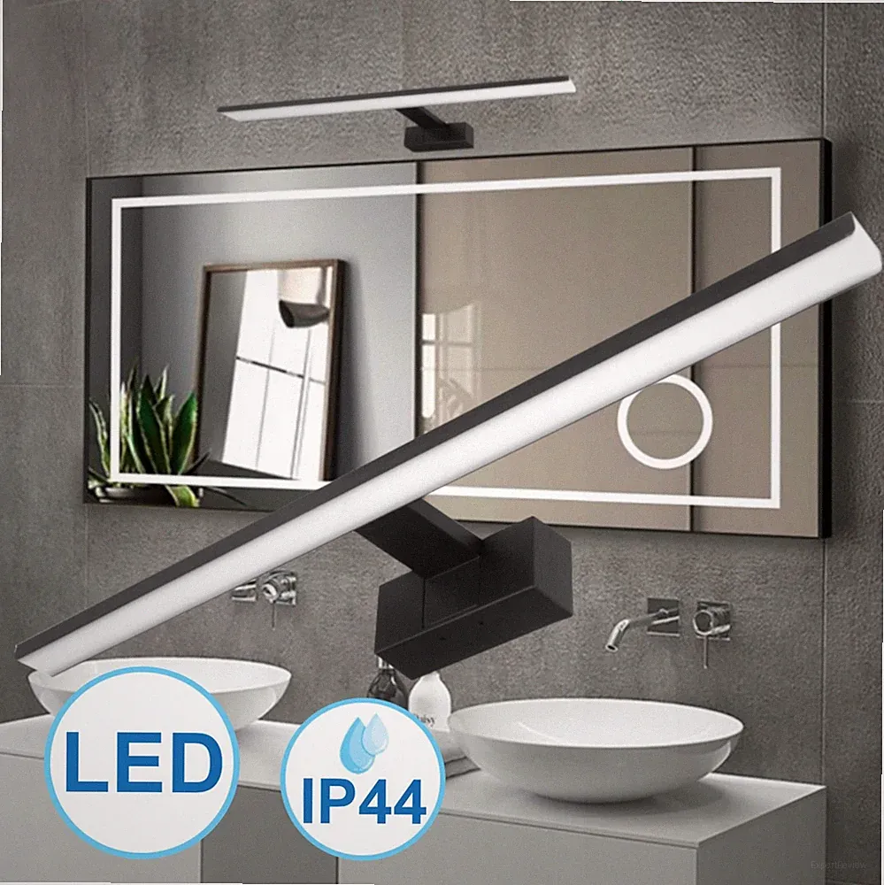 LED Bad Spiegelleuchte Badlampe IP44 230V Schrankleuchte Spiegelschrank Leuchte