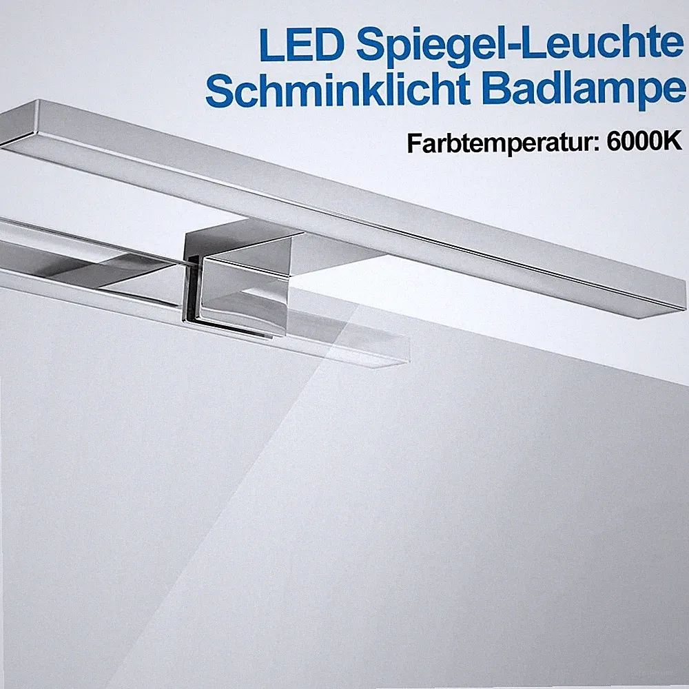 LED Bad Spiegelleuchte Badlampe Schrankleuchte Röhre Spiegelschrank Leuchte 30cm