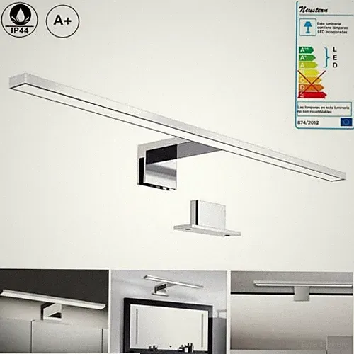 LED Bad Spiegelleuchte Badlampe Schrankleuchte Tube 230V Spiegelschrank Leuchte
