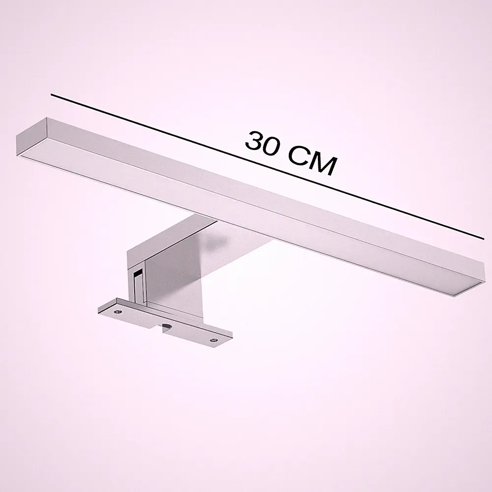 LED Bad Spiegelleuchte Spiegelschrank Lampe Schrankleuchte Aufbaulampe 5W 30 CM