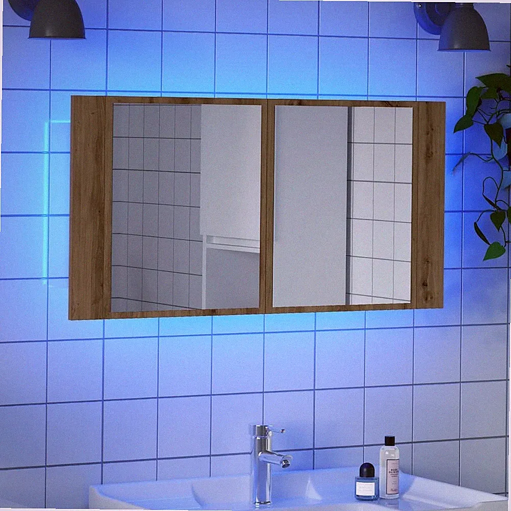 Spiegelschrank aus Acryl
