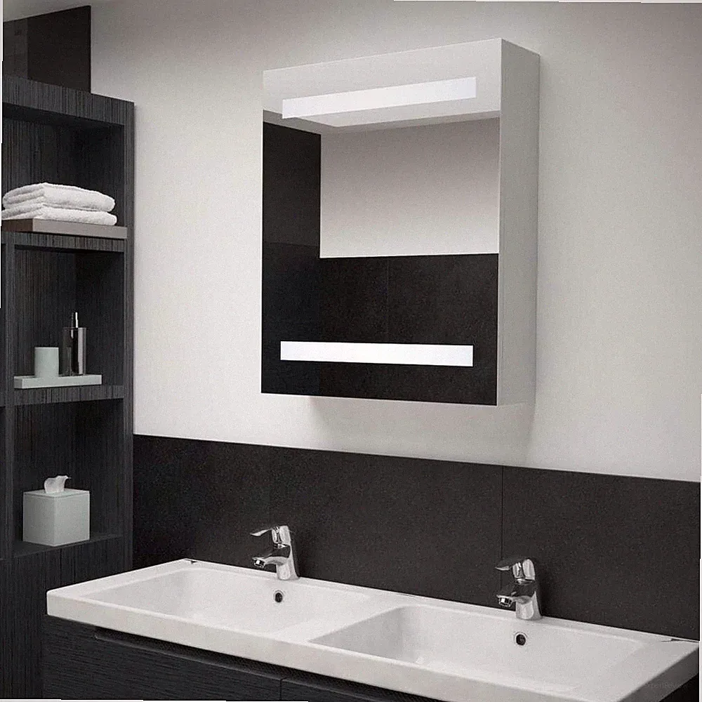 LED Bad Spiegelschrank Badspiegel Hängeschrank Badschrank Badezimmerspiegel~