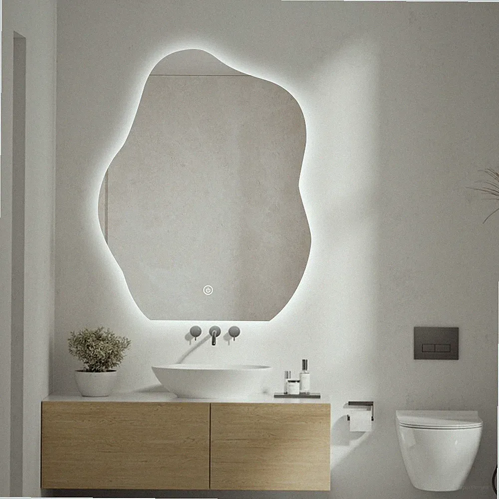 LED Badezimmer Spiegel Design 70x90 Variables Licht Antibeschlag
