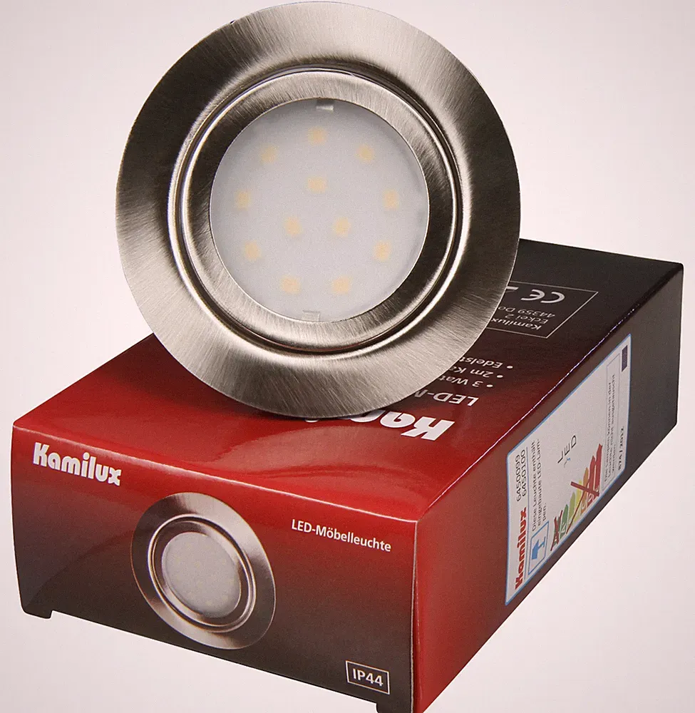 Led Einbaustrahler Möbel Bad spots IP44 12V Spiegelschrank Möbeleinbauleuchte
