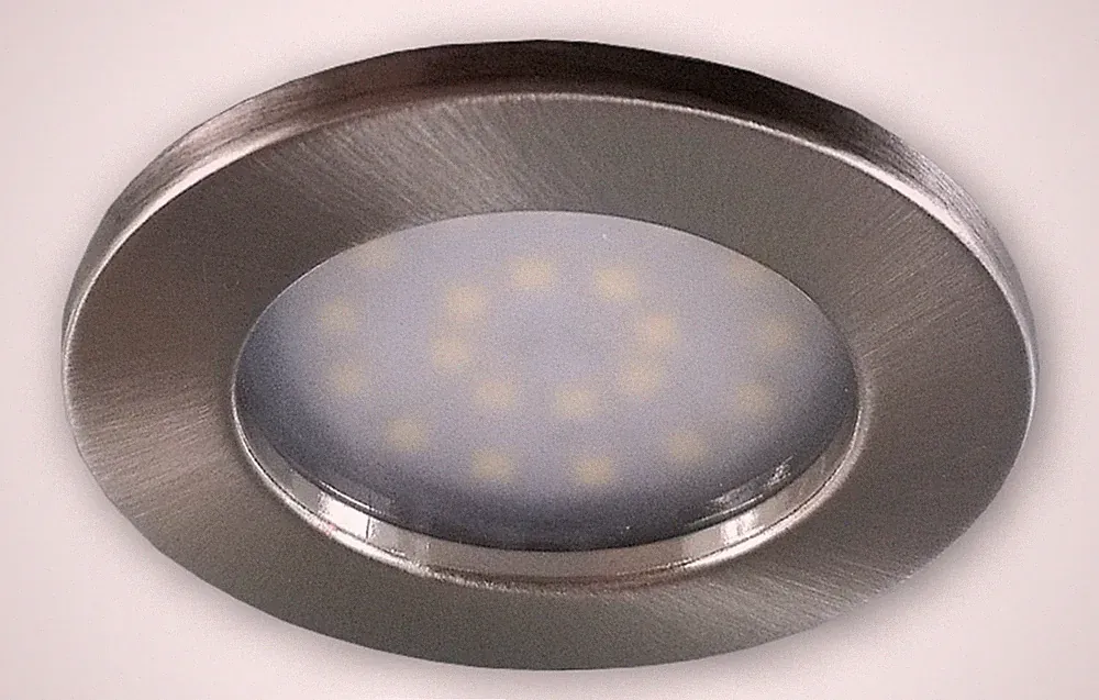 LED Möbel Einbaustrahler G4 Flach 230V Spiegelschrank Möbeleinbauleuchte 2W