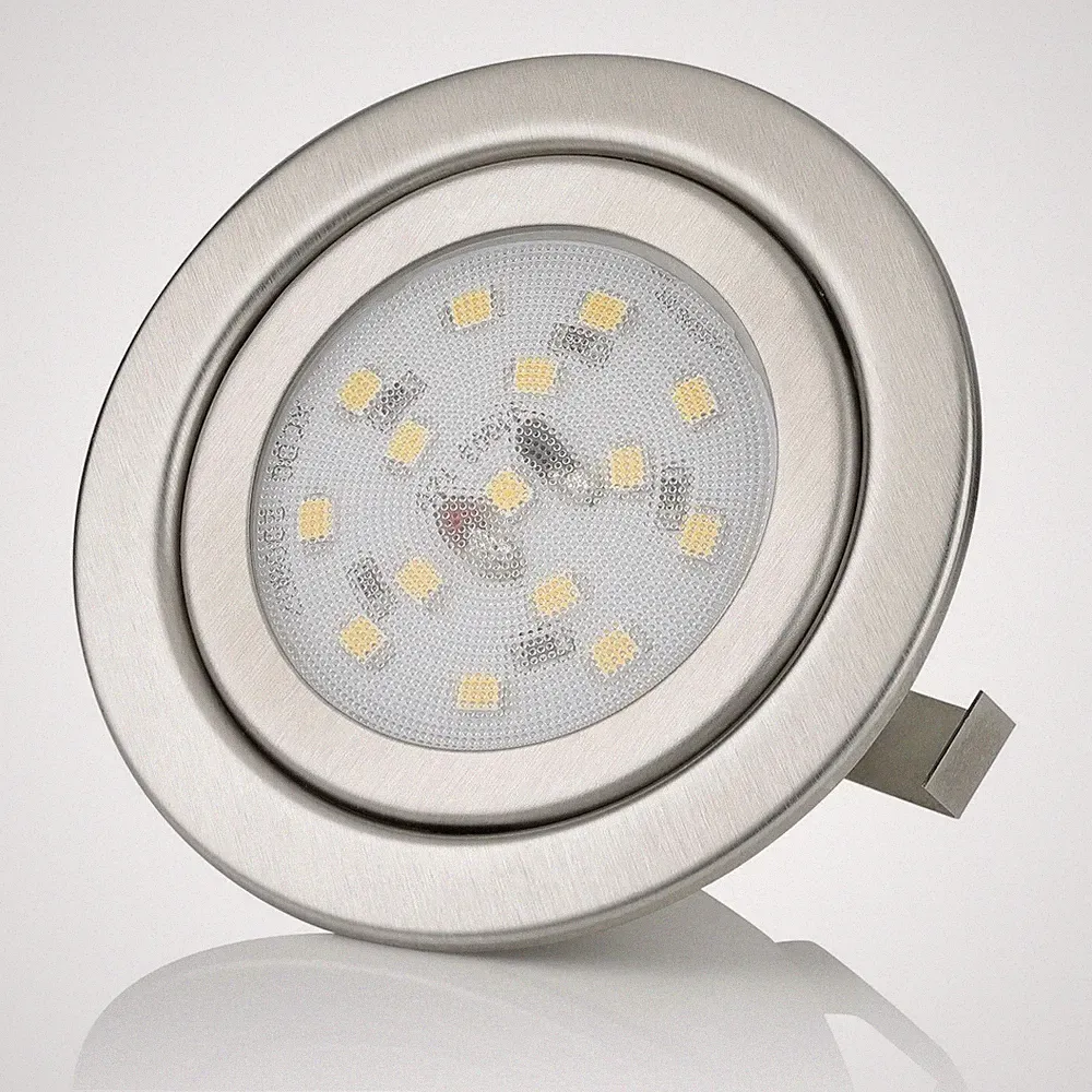 LED Möbeleinbauleuchte 12V G4 3,5W Einbaustrahler für Schränke & Regale Spots
