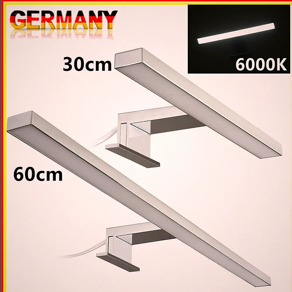 LED Spiegel-Leuchte Schminklicht Badlampe Bilder-Lampe 230V Schrank-Beleuchtung