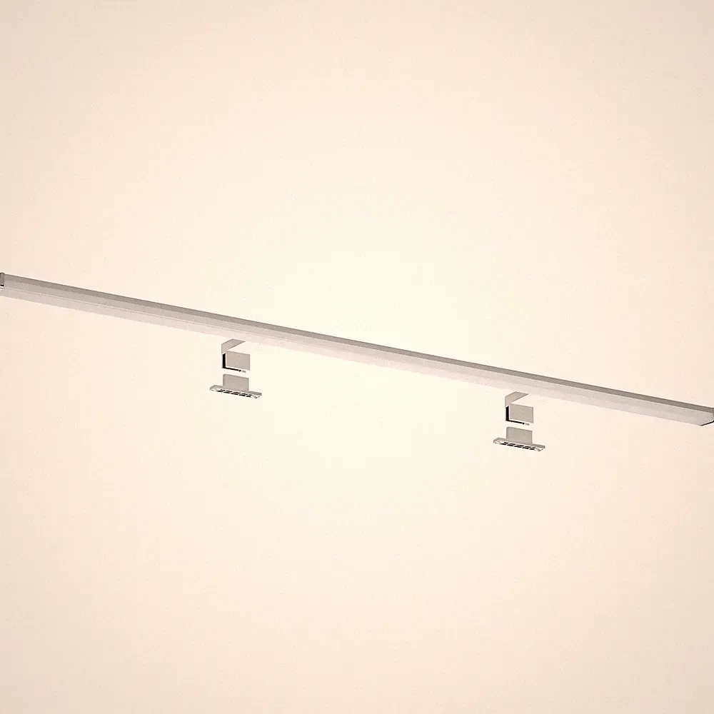 LED Spiegelleuchte 120cm Schrankleuchte Klemmleuchte Bad Lampe 4000K 230V SEBSON