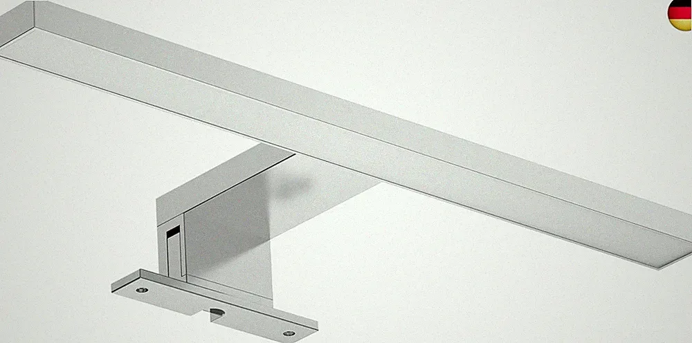 LED Spiegelleuchte 30 cm 5W 550 lm 4000K Neutralweiß ? Bad Spiegellampe IP44 für