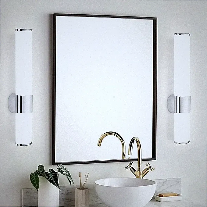 LED Spiegelleuchte 35cm Badleuchte Schminklicht Aufbaulampe Schrank-Beleuchtung