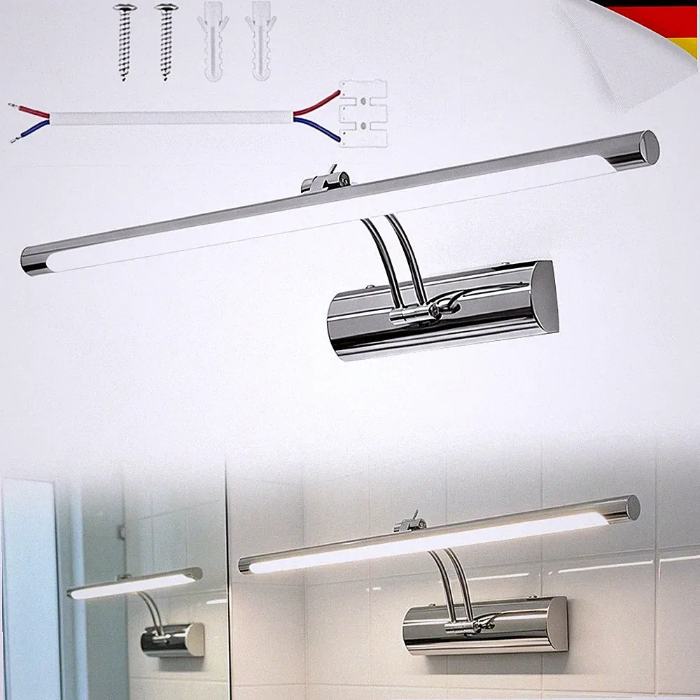 LED Spiegelleuchte 55cm Badleuchte Schminklicht Aufbaulampe Schrank-Beleuchtung