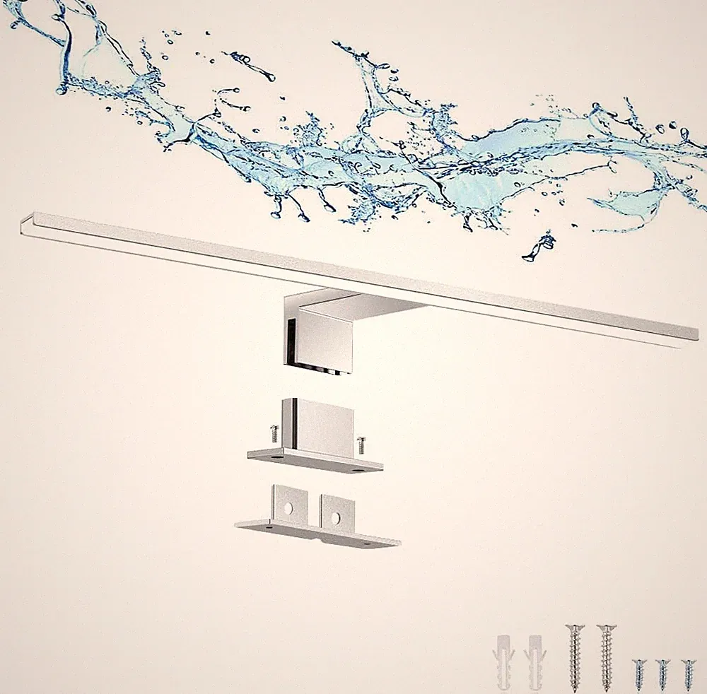 LED Spiegelleuchte 60 cm für Badezimmer Schranklampe 8W Kaltweiß 6000K