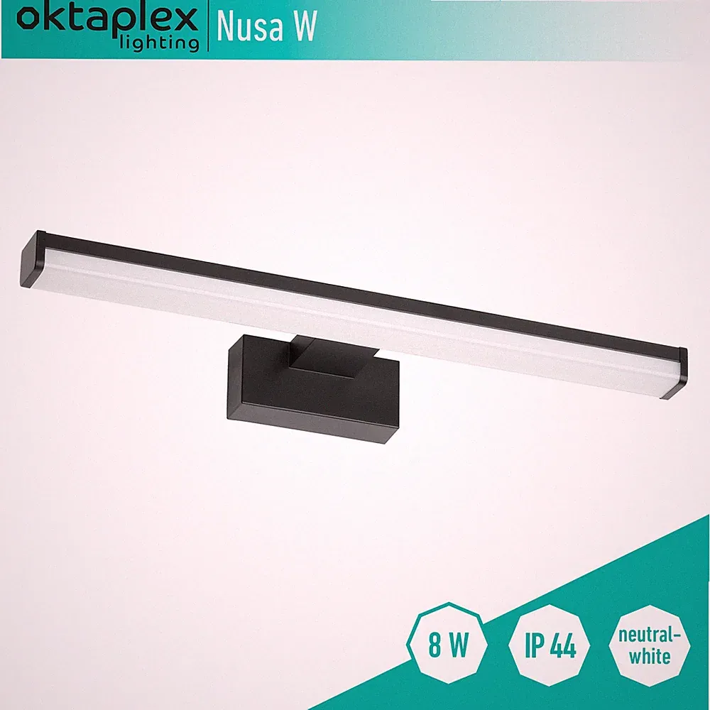 LED Spiegelleuchte 8W IP44 Wandleuchte Badezimmer Schminklicht Bad Beleuchtung