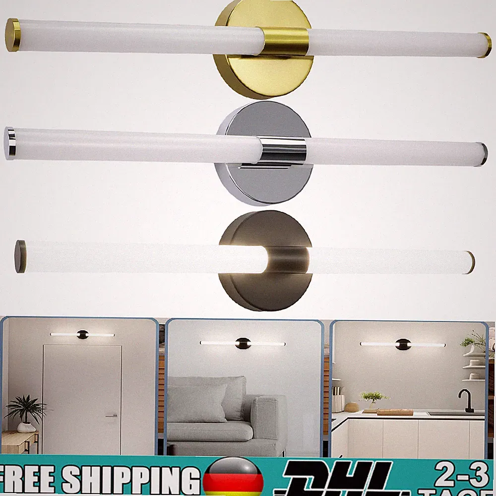 LED Spiegelleuchte Badezimmer Spiegelschrank Schminklicht Badezimmer Aufbaulampe