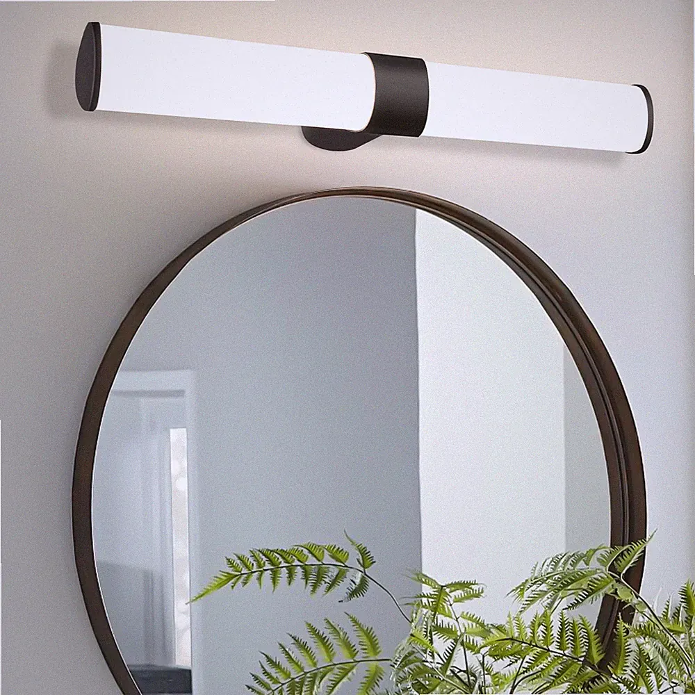 LED Spiegelleuchte Badlampe 40cm Schrankleuchte Tube Spiegelschrank Bad Leuchte
