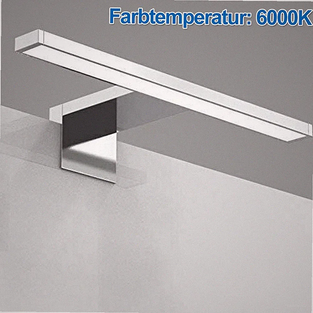 LED Spiegelleuchte Badlampe Schrankleuchte Tube Spiegelschrank Bad Leuchte 6000K