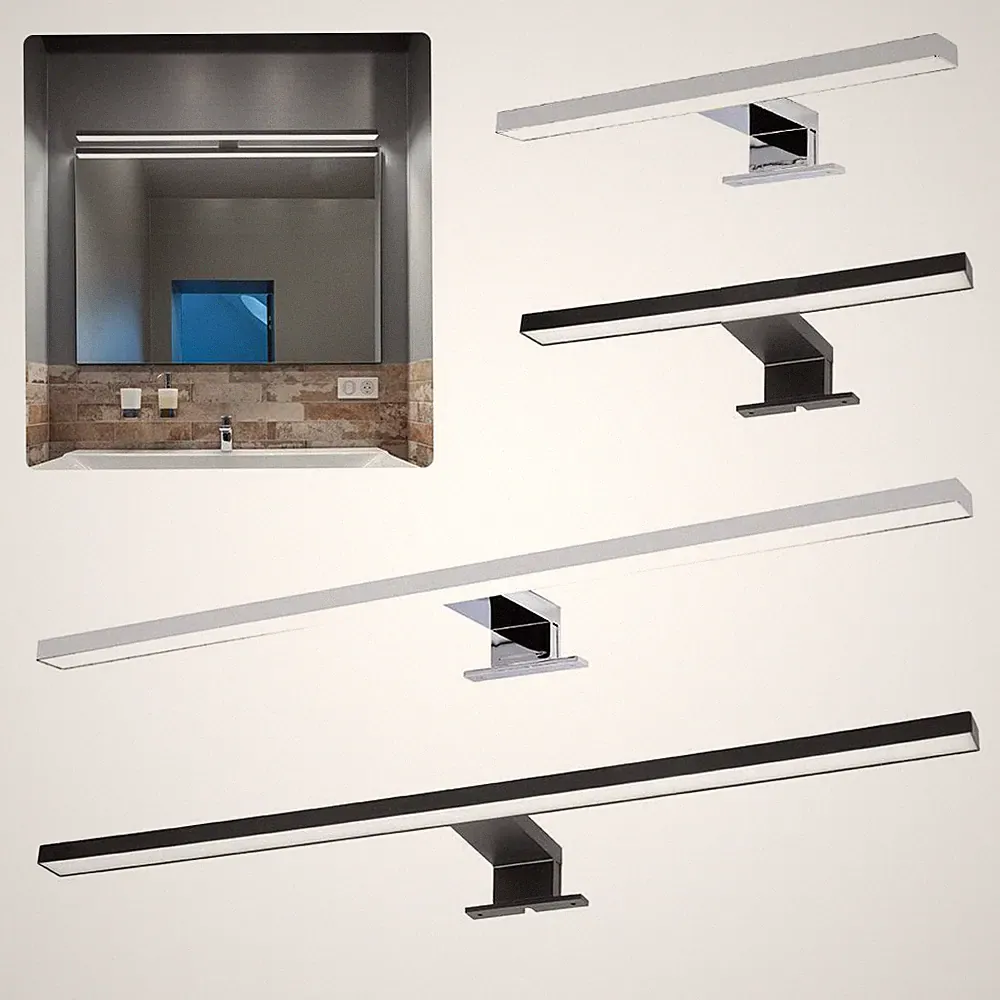 LED Spiegelleuchte Badlampe Schrankleuchte Tube Spiegelschrank Leuchte 30/60CM