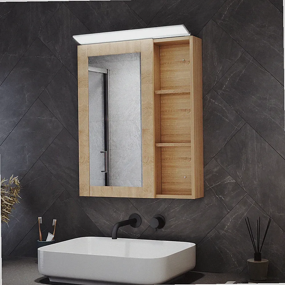 LED Spiegelleuchte Badleuchte Schminklicht Badezimmer Schrank-Beleuchtung 50cm