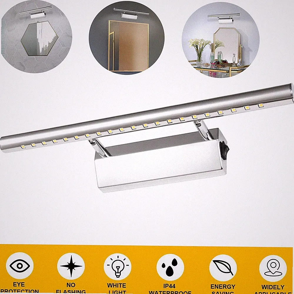 LED Spiegelleuchte,LED Badleuchte Licht,40cm/5W Schrank-Beleuchtung,Schrankleuch
