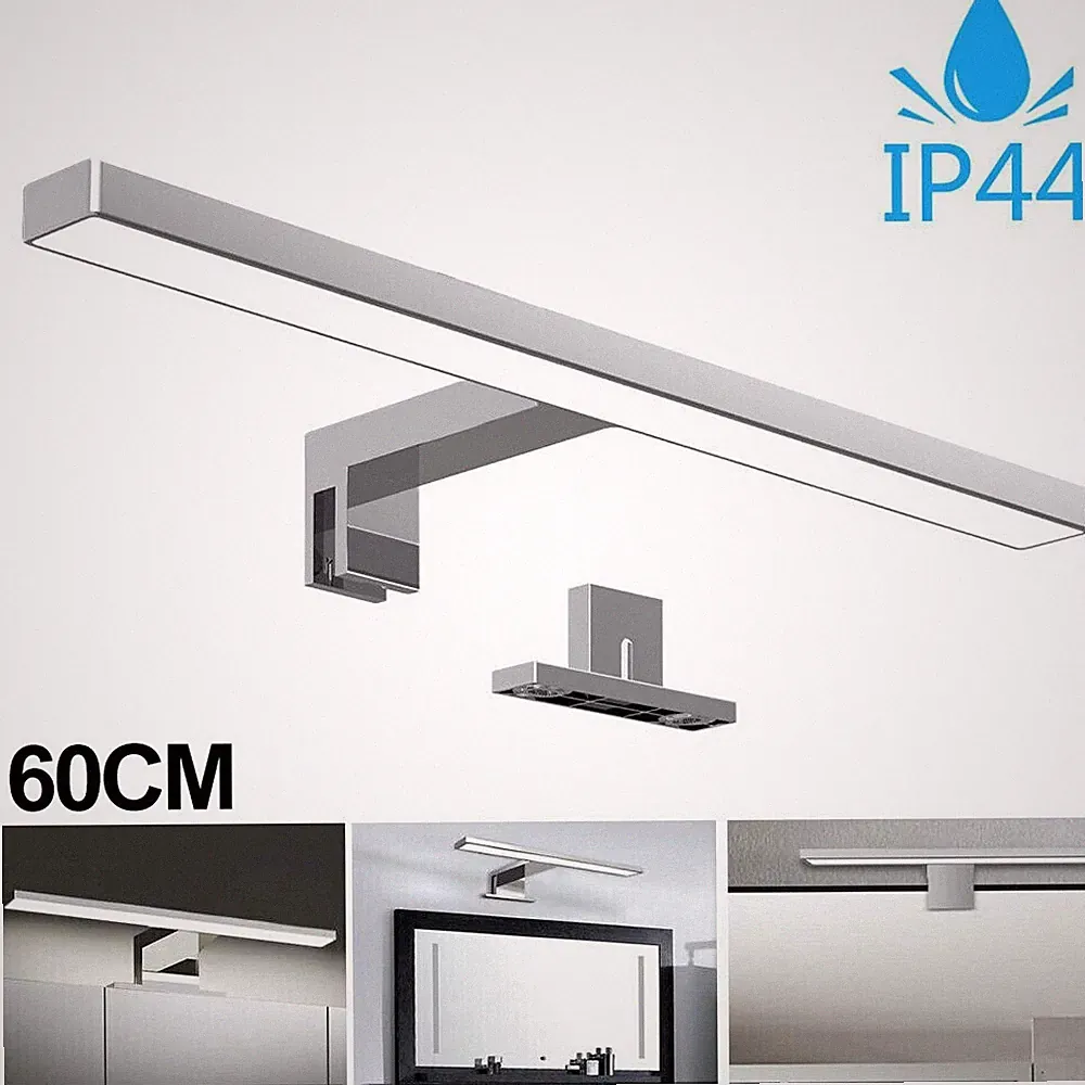 LED Spiegelleuchte Schminklicht Bad Beleuchtung Badezimmer Aufbaulampe Wand 60CM