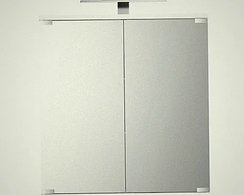 LED Spiegelschrank Jokey Kandi 60 x 19,4 x 70,2 cm weiß hochglanz 2 trg.