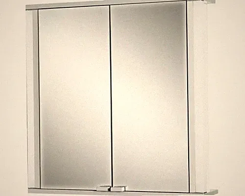 LED Spiegelschrank Jokey Marno weiß 65x66 cm IP20
