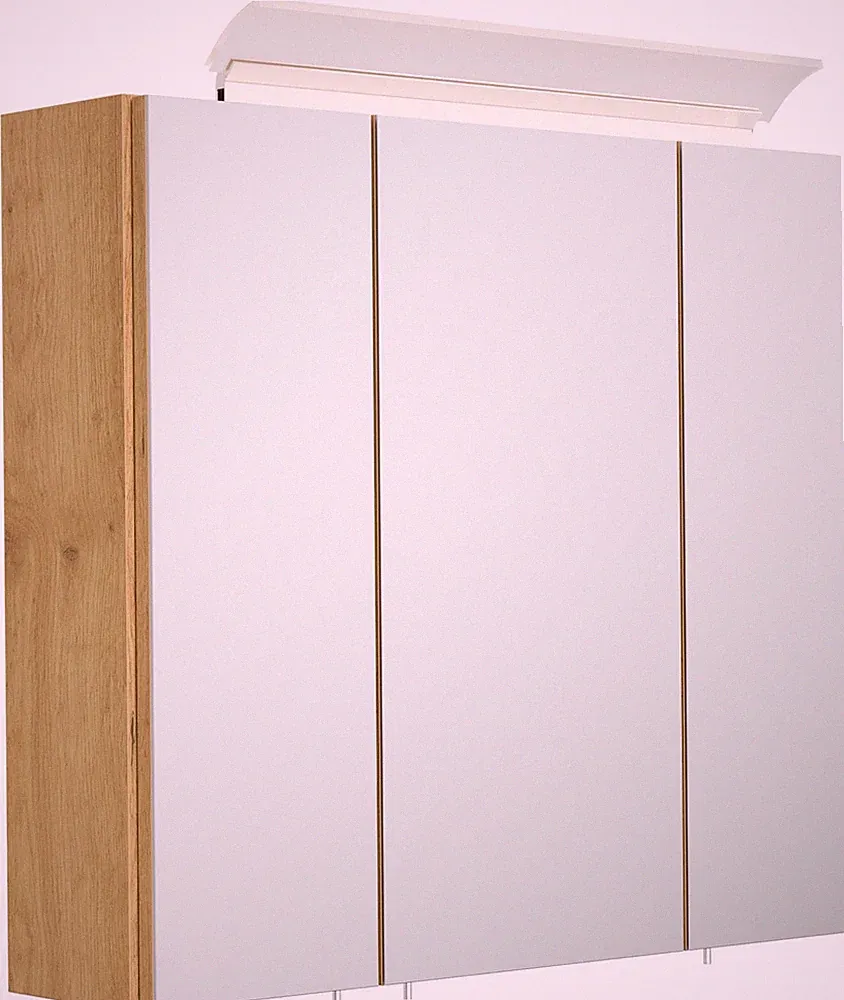 LED Spiegelschrank mit Beleuchtung Badspiegel 70x62x17cm Hängespiegel Badschrank