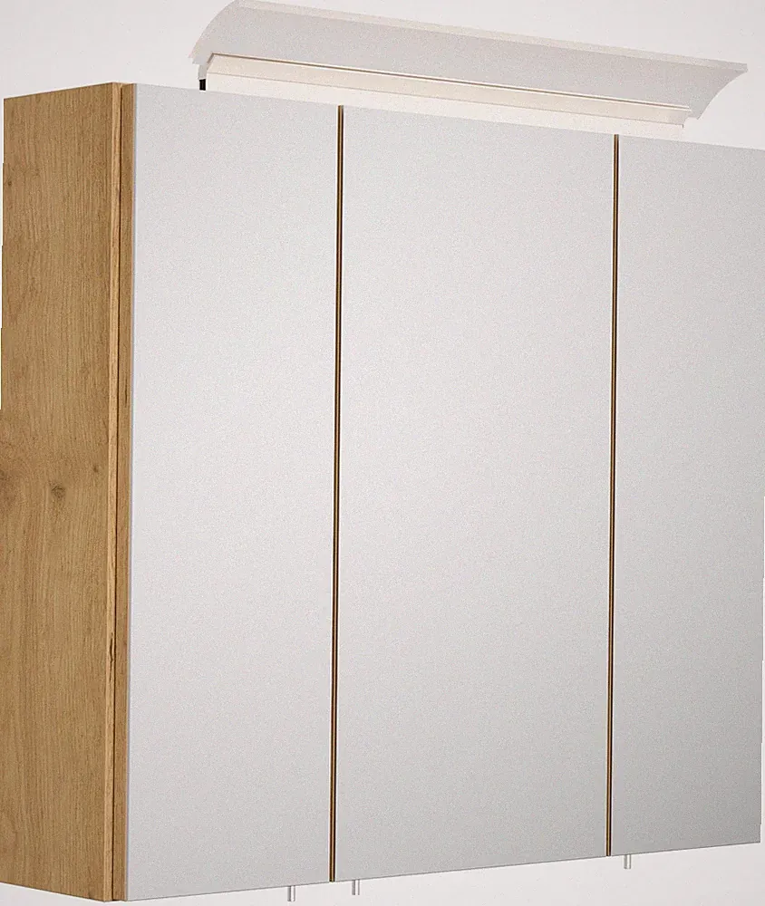 LED Spiegelschrank mit Beleuchtung Badspiegel 75x62x17cm Hängespiegel Badschrank