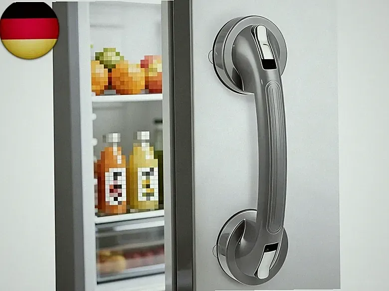 Leistungsstarker Saugnapf Glas Spiegel Türgriff Kühlschrank Schublade B