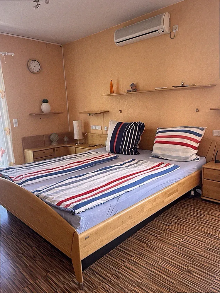 Luxus Schlafzimmer Hülsta mit Wasserbett